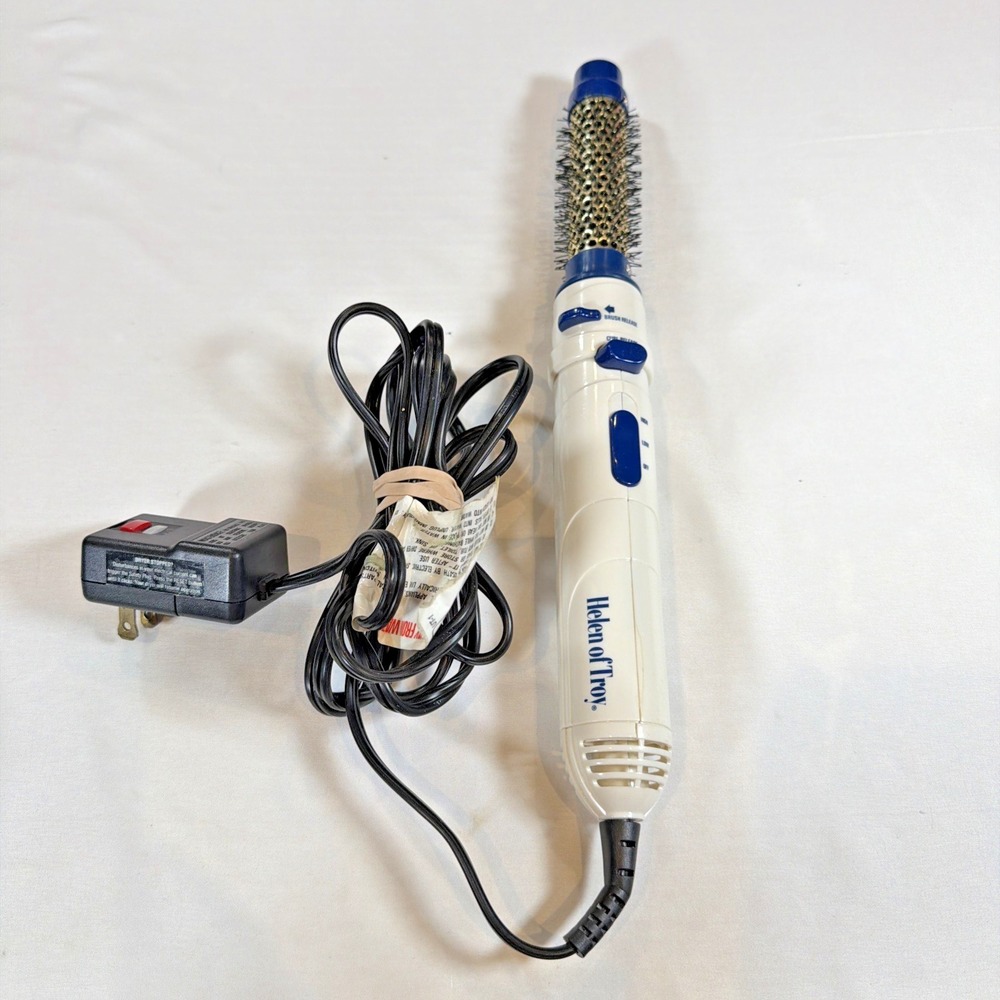 Helen of Troy 1554 Hot Air Brush Curling Iron Brush 250W Tested Working